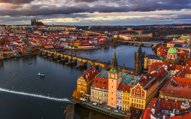 Prag im Winter